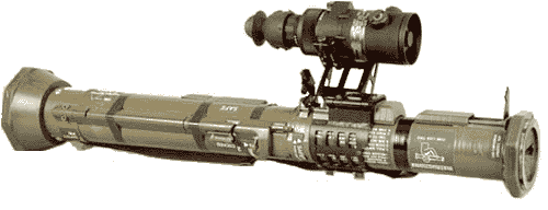 Шведский гранатомет АТ-4, на вооружение армии США под названием М136