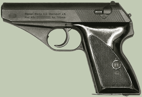 Пистолет Mauser HSc