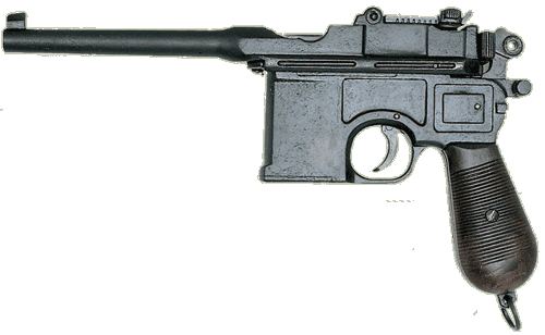 ММГ стрелкового оружия | Mauser C96 Broomhandle (Denix 1024)