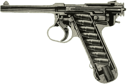 устройство пистолета Nambu Type 14