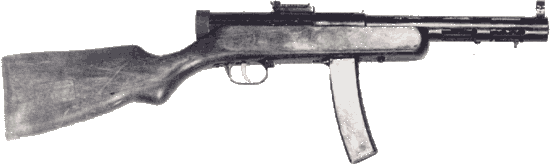 Пистолет - пулемет ППД - 34 (Пистолет - Пулемет Дягтярева обр. 1934 года)