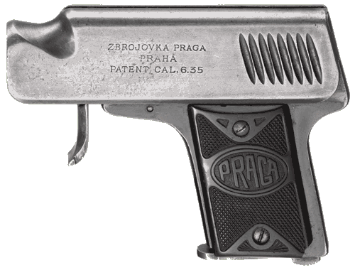 Пистолет Praga M21 предназначен для самообороны на коротких расстояниях