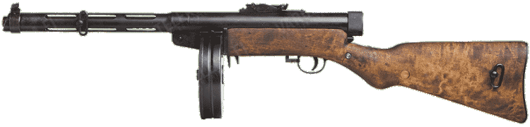 Пистолет - Пулемет Суоми М31 (Konepistooli m/31 Suomi)