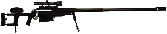 Снайперская винтовка Truvelo SR под патрон 20x82 мм