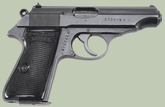 Немецкий пистолет Вальтер ПП (Walther PP)
