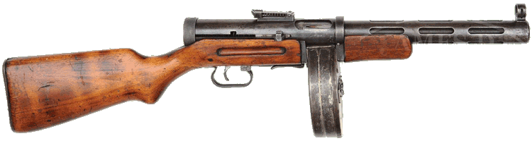 Пистолет - пулемет ППД - 40 (Пистолет - Пулемет Дягтярева обр. 1940 года)